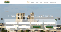 Desktop Screenshot of mfd-immobilier.fr